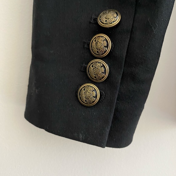 Aritzia Talula Boyfriend Wool Blazer - Charcoal Grey - Picture 3 of 4